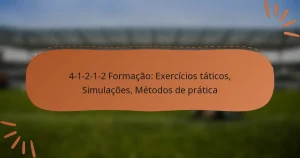 4-1-2-1-2 Formação: Exercícios táticos, Simulações, Métodos de prática