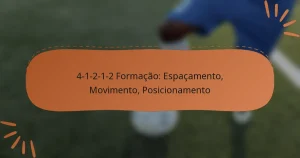 4-1-2-1-2 Formação: Espaçamento, Movimento, Posicionamento