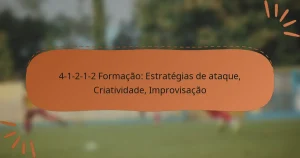 4-1-2-1-2 Formação: Estratégias de ataque, Criatividade, Improvisação