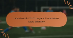 Laterais no 4-1-2-1-2: Largura, Cruzamentos, Apoio defensivo
